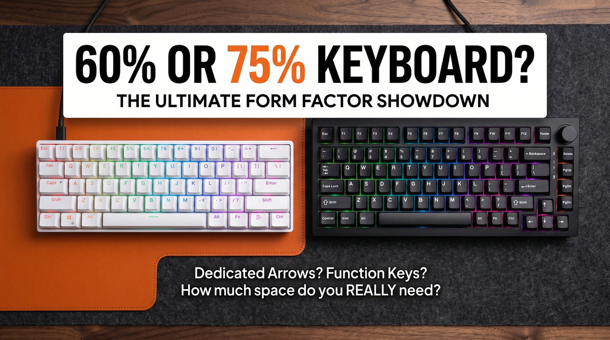 Should I Get a 60% or 75% Keyboard? (Hands-on Tested Guide)
