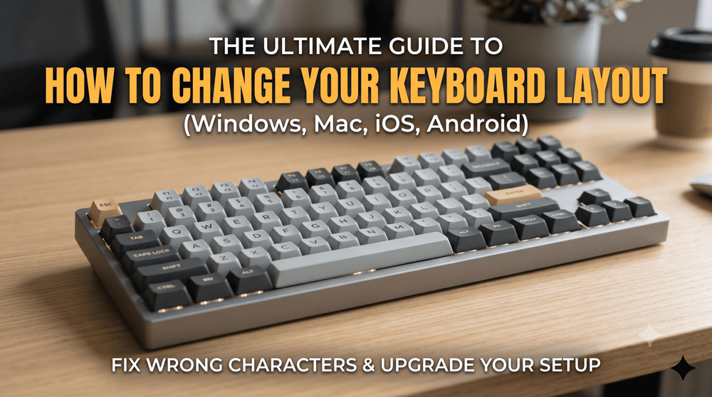 How to Change Your Keyboard Layout (And Fix Wrong Characters)