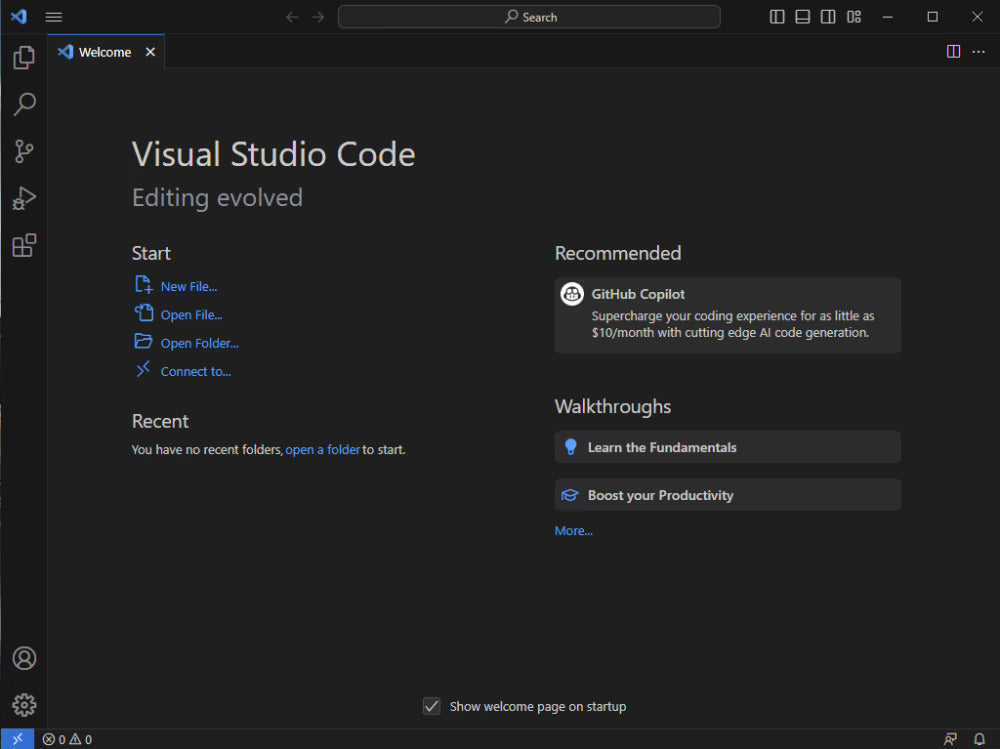 Visual Studio Editor