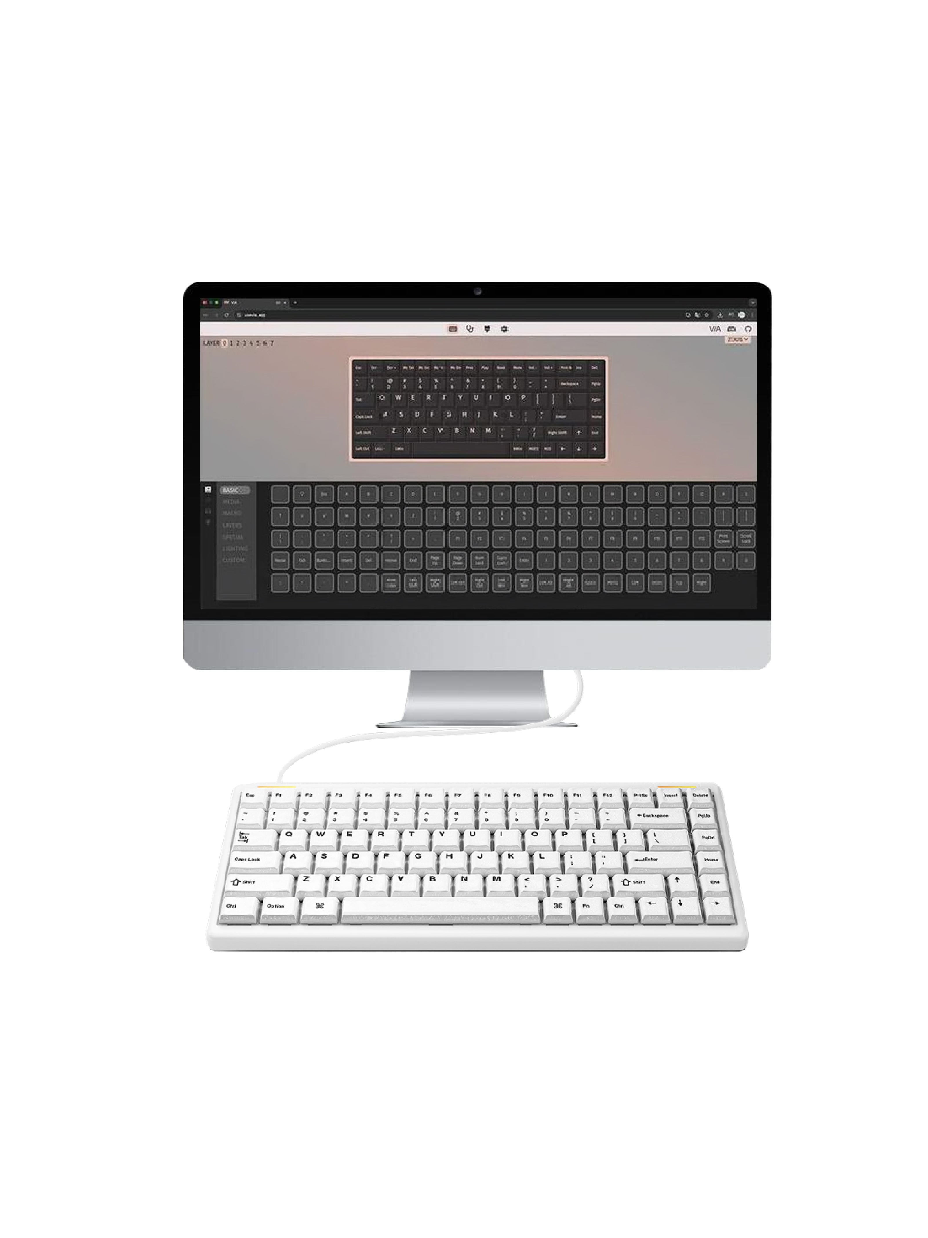 ZEN75: The First Low-Profile Keyboard with Ceramic Keycaps