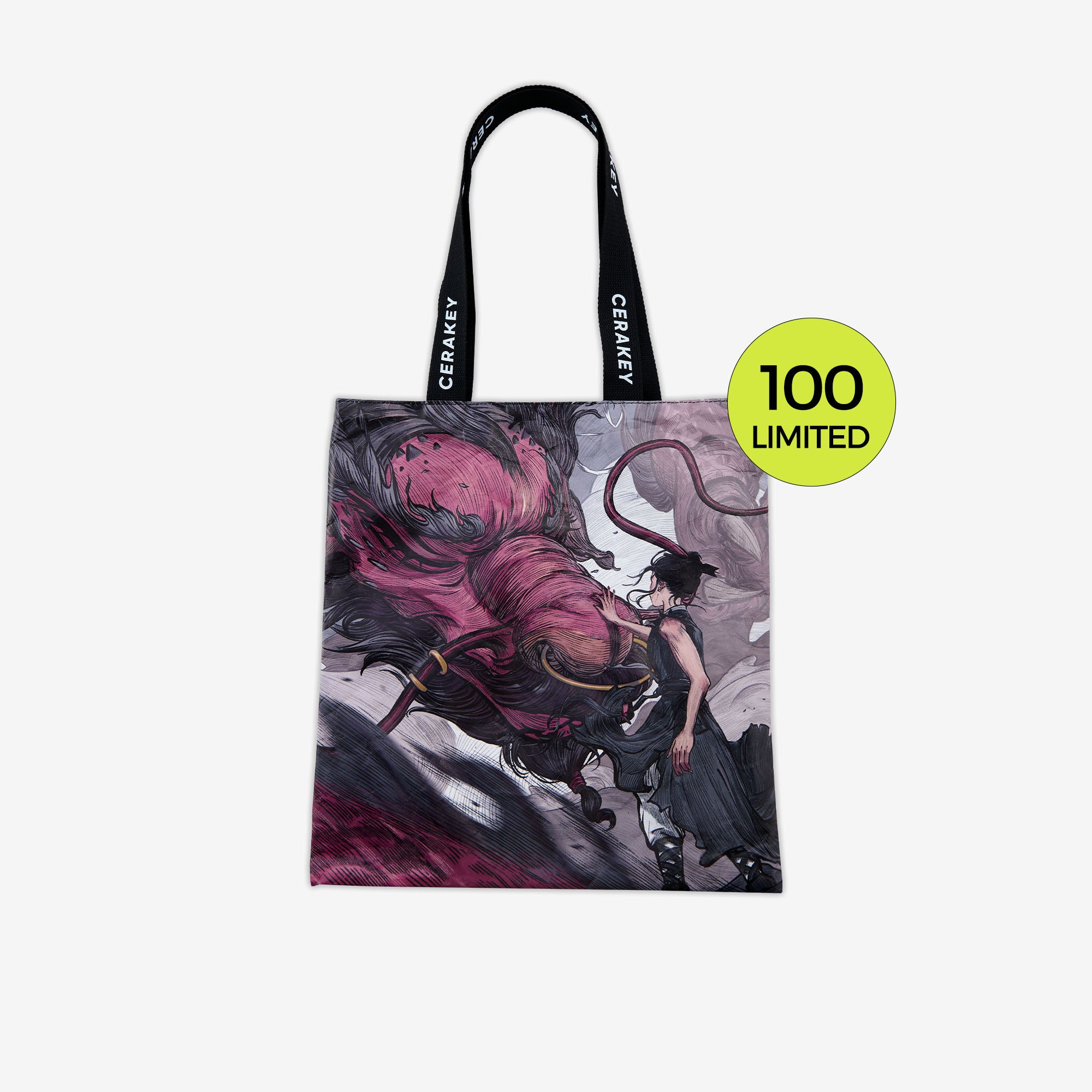 Sacola de Presente Artística Cerakey (Padrões Aleatórios)