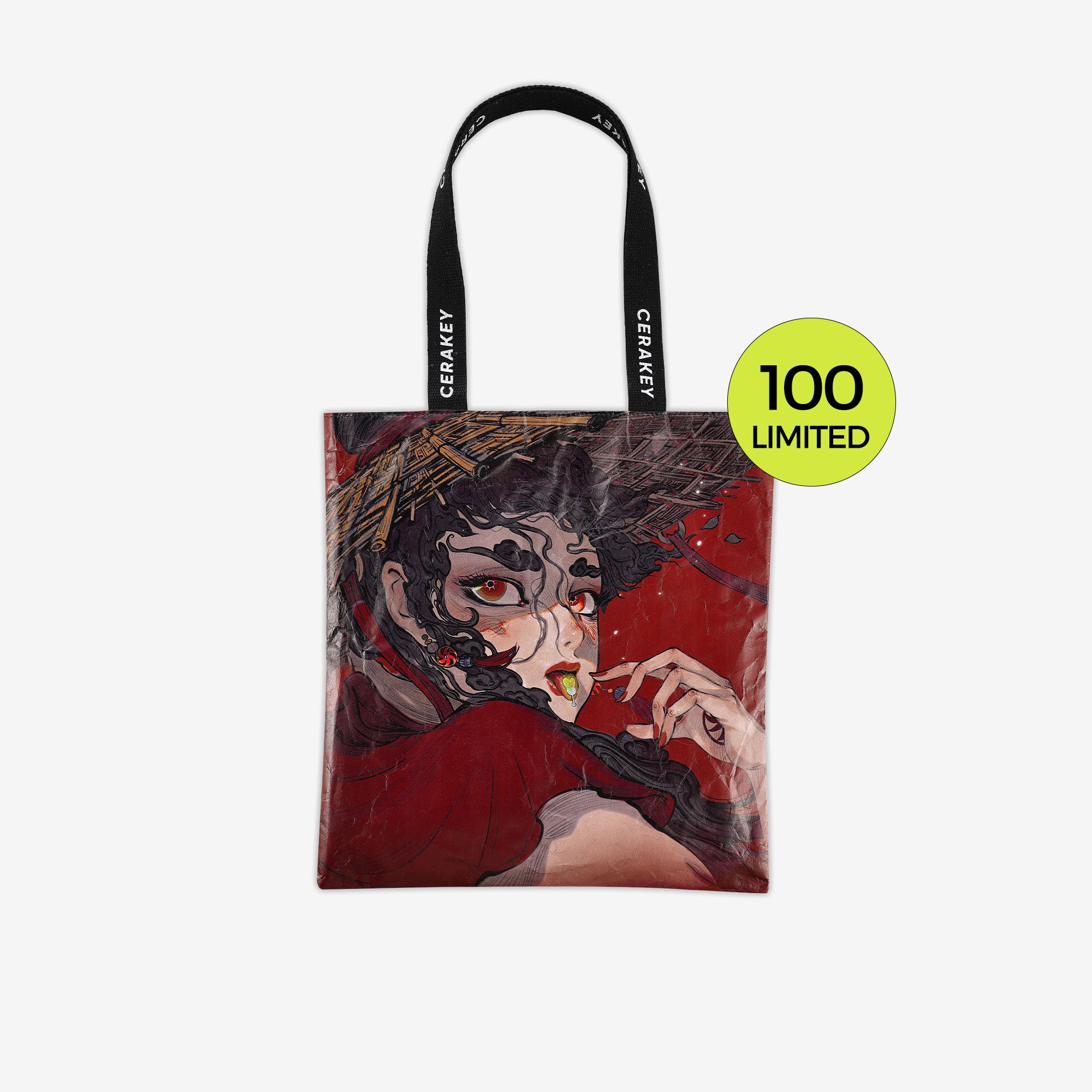 Sacola de Presente Artística Cerakey (Padrões Aleatórios)