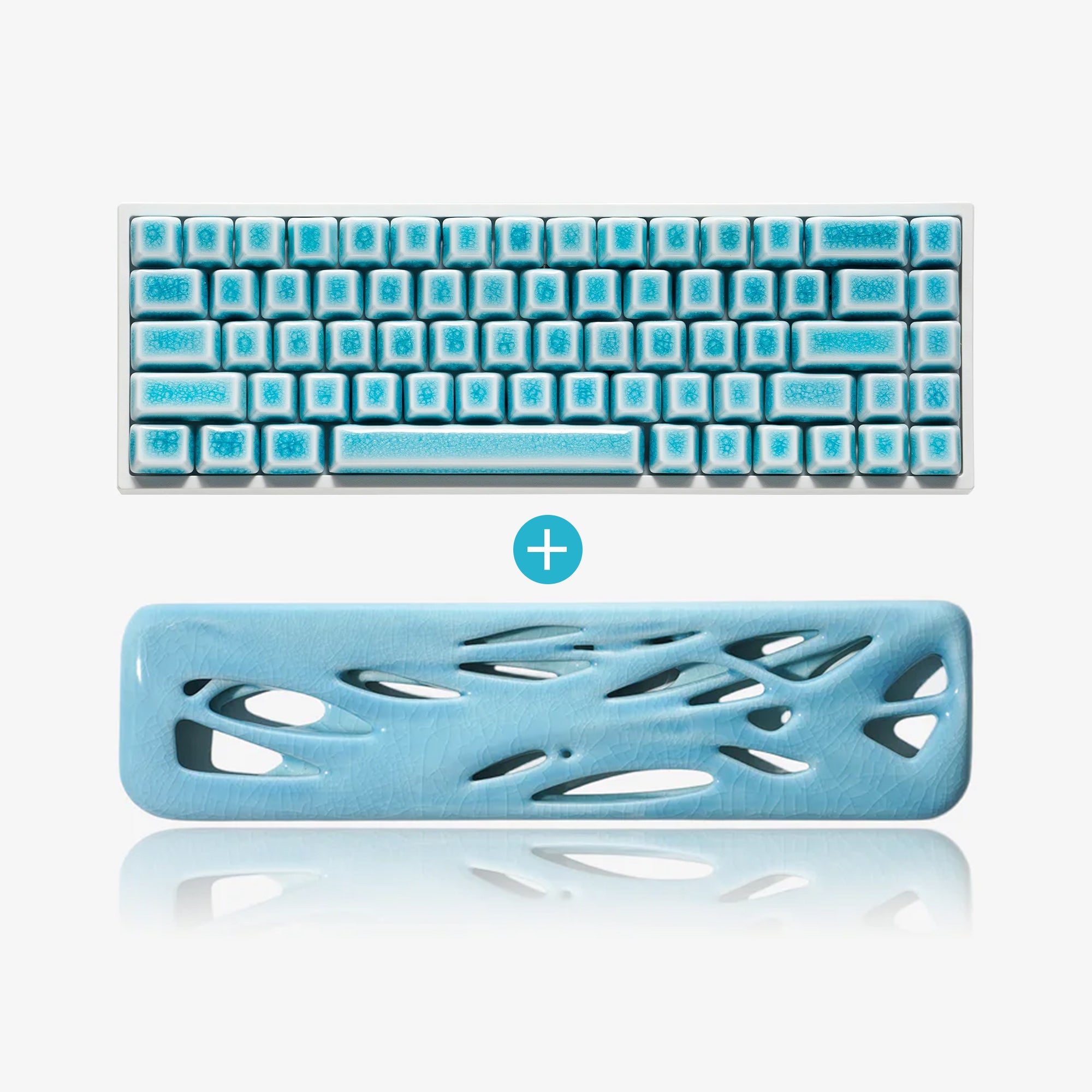 Blue Crazed Full Set + Blue Crazed Wrist Rest → 25% OFF