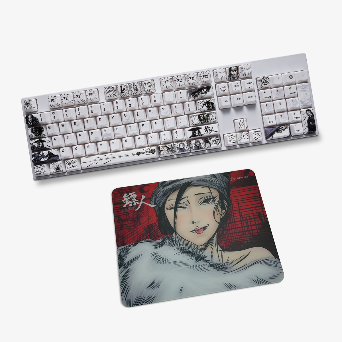 Blades of the Guardians Ceramic Keycap & Glass Mousepad Bundle