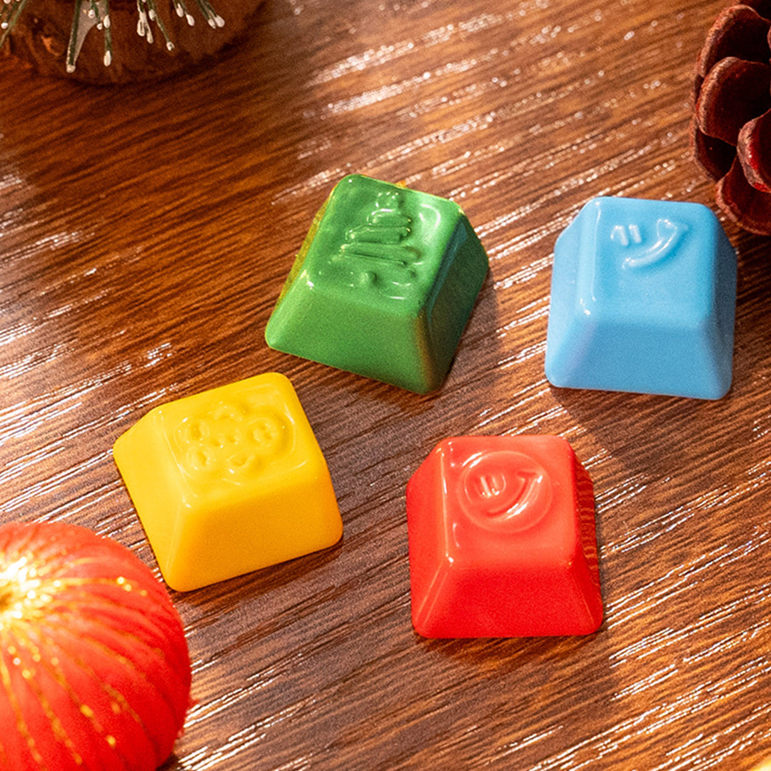 Christmas Ceramic Keycap Set V3