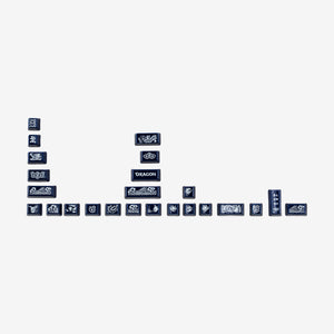 Drachen Novelty Keramik Keycap Set