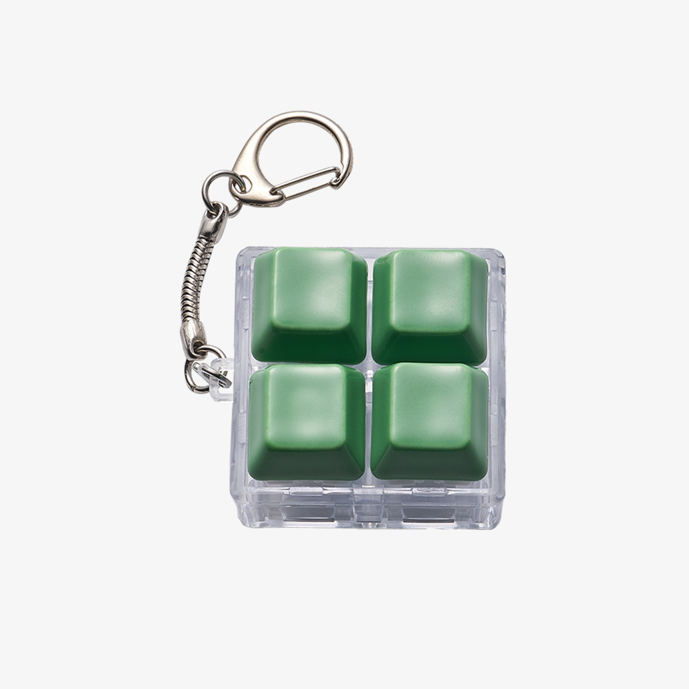 Keychain with Ceramic Keycaps