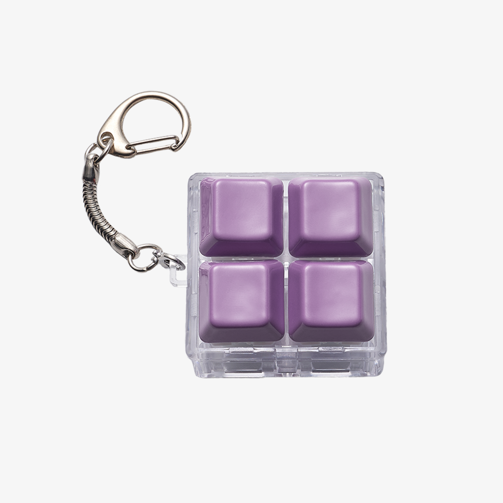 Keychain with Ceramic Keycaps