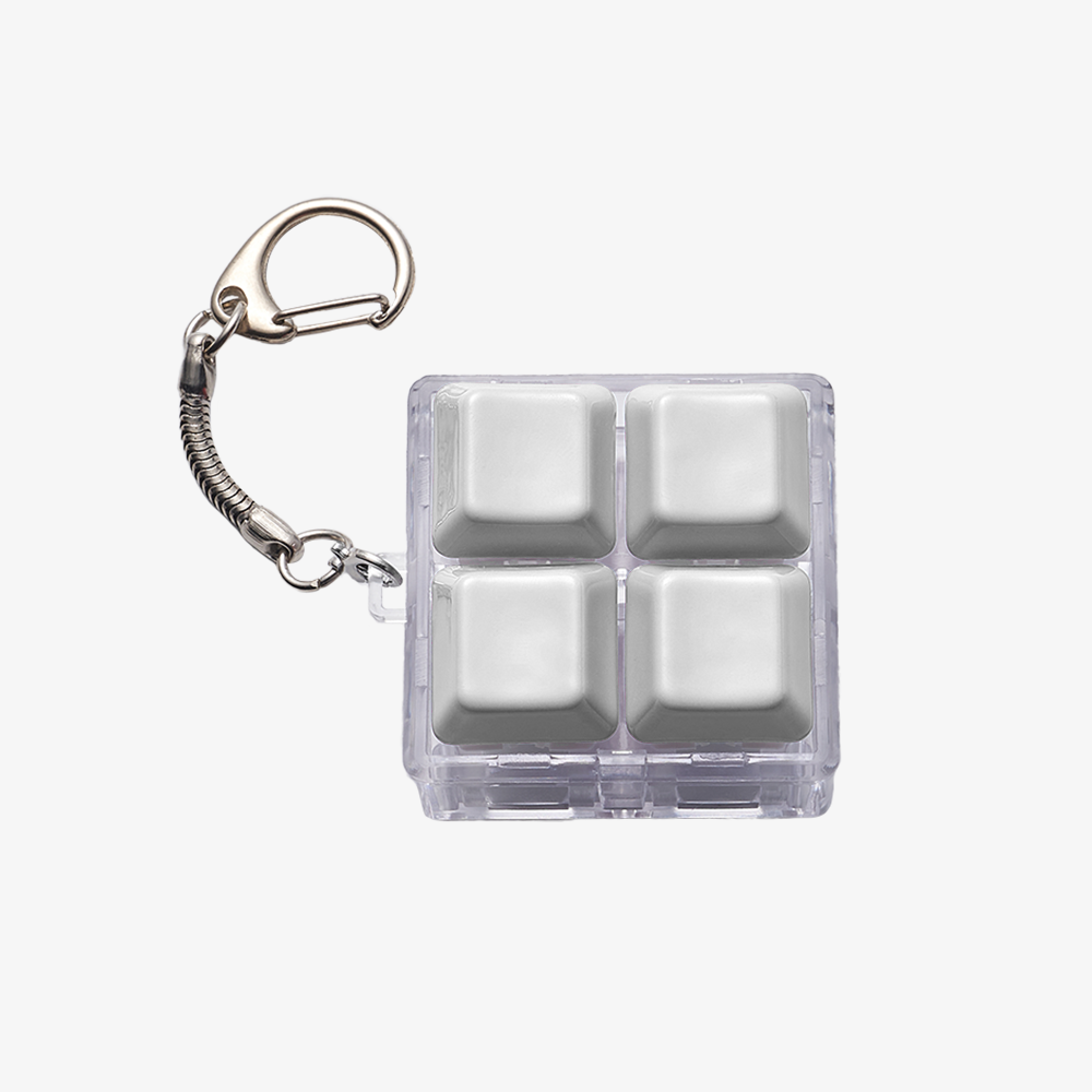 Keychain with Ceramic Keycaps