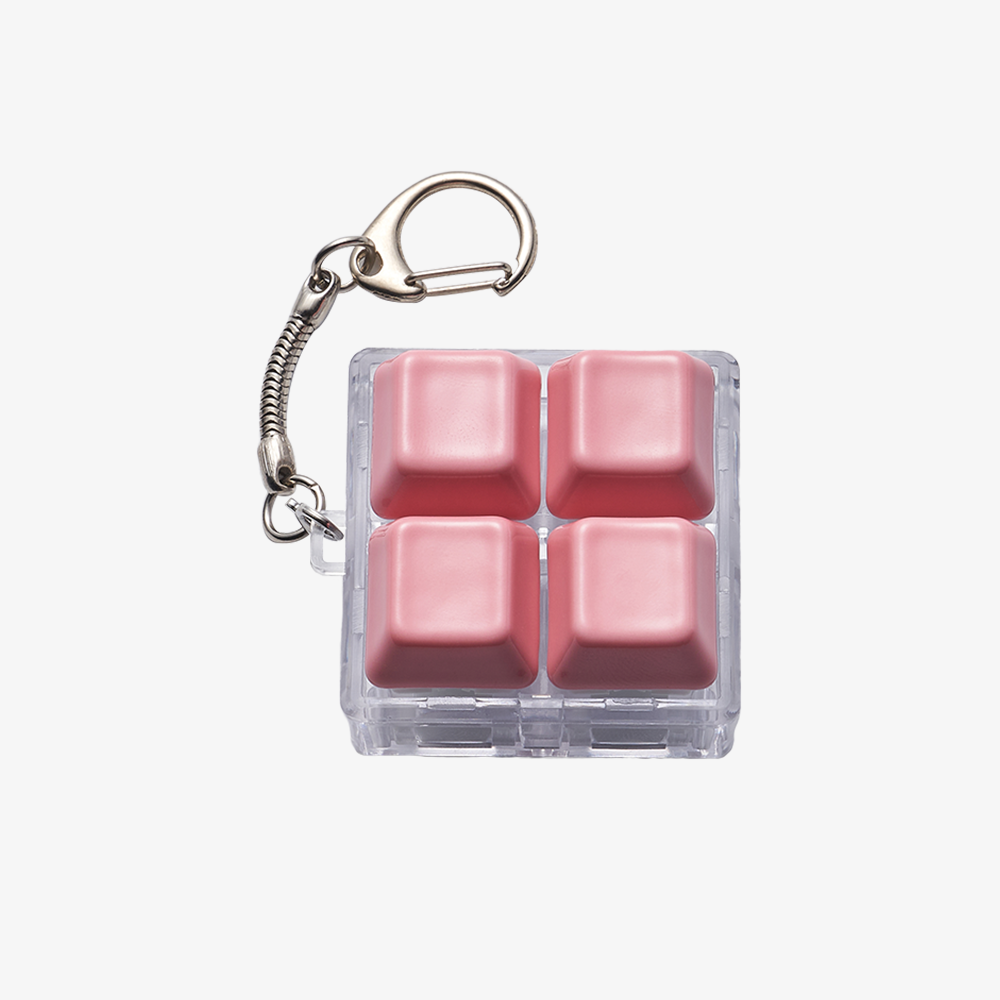 Keychain with Ceramic Keycaps