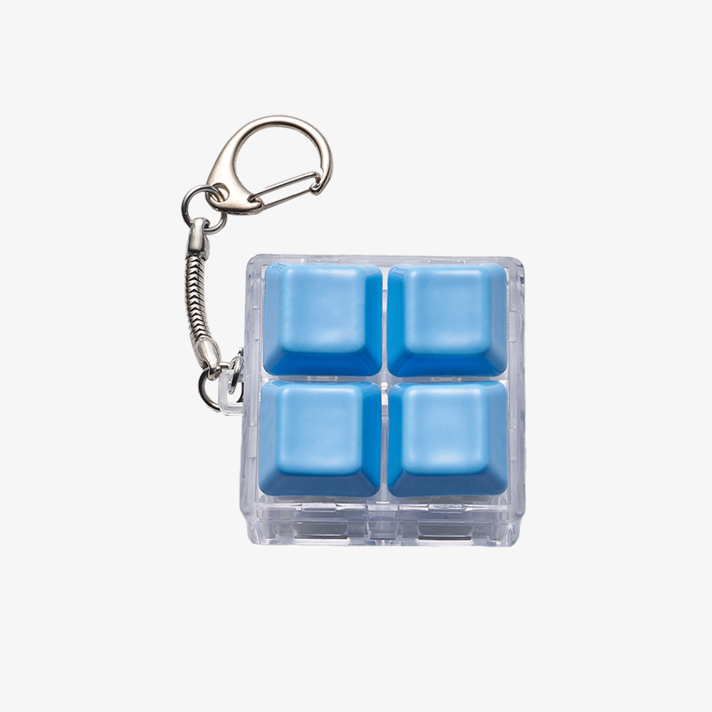 Keychain with Ceramic Keycaps