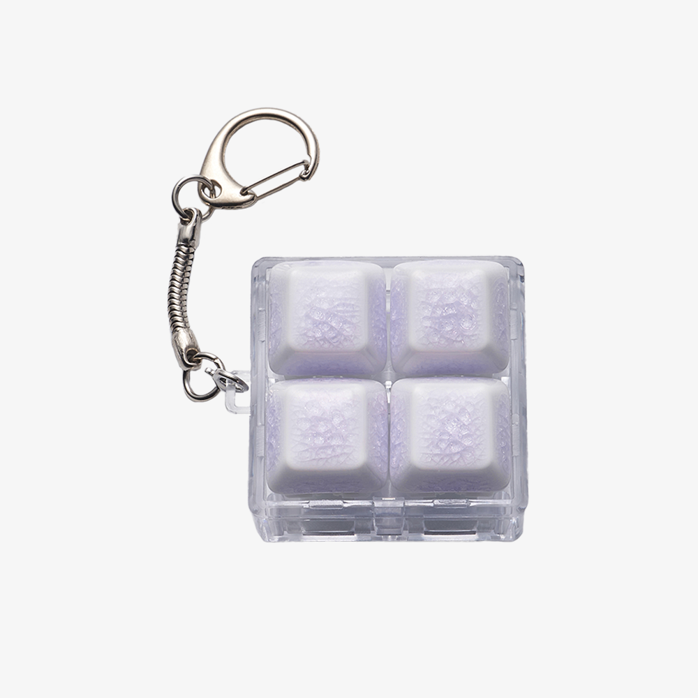 Keychain with Ceramic Keycaps