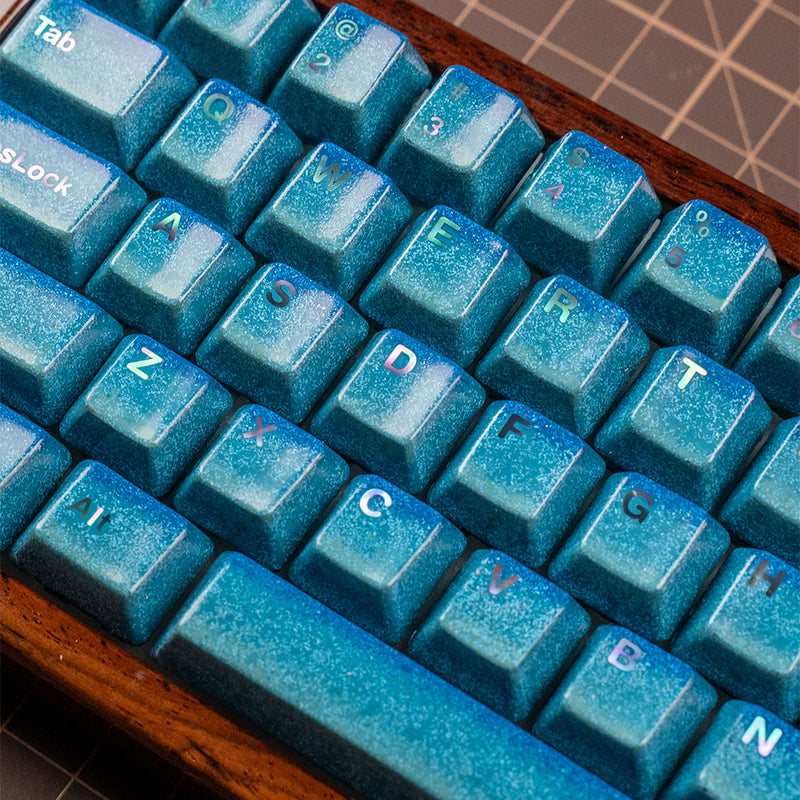 Crazed Ceramic Keycaps