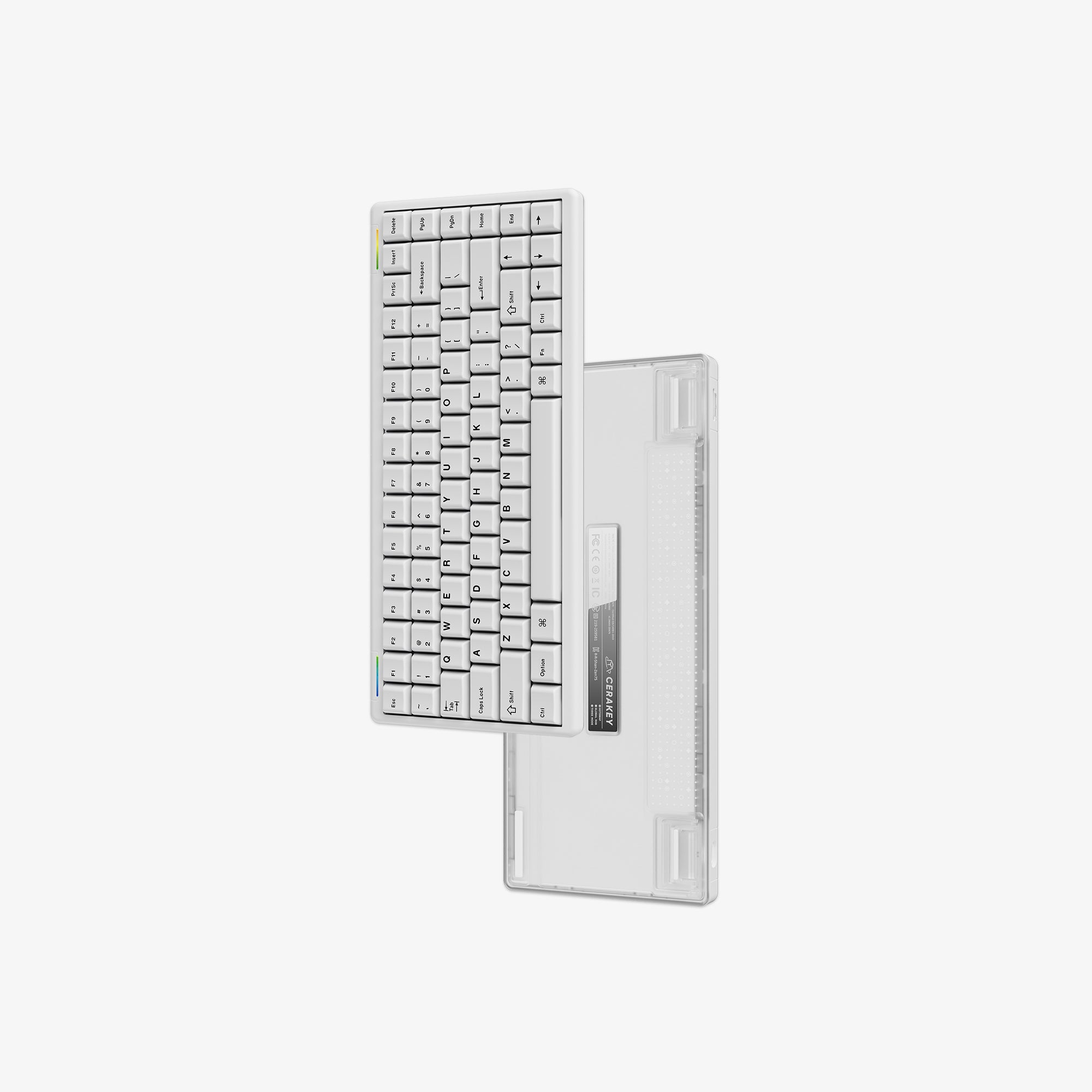 【使用2,3時間｜定価$169】Cerakey ZEN75セラミックキーキャップ ZEN75：セラミックキーキャップを採用した初の薄型キーボード
