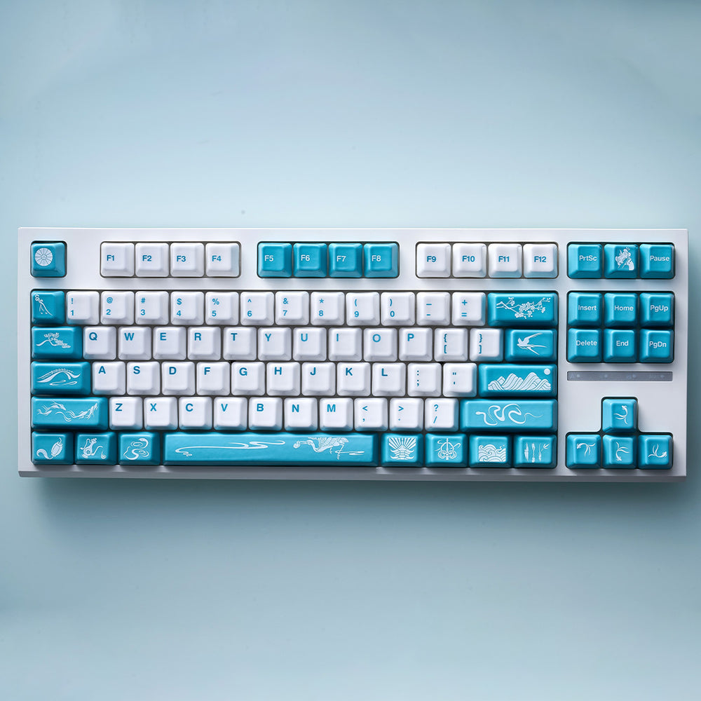 Year of the Snake Ceramic Artisan Keycap Set
