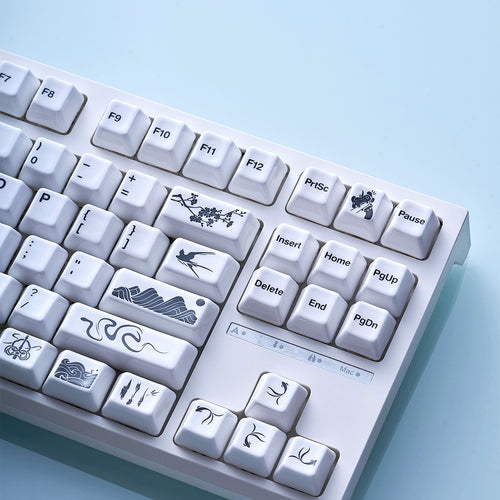 Snake Keycaps Year of the Snake Ceramic Artisan Keycap Set
