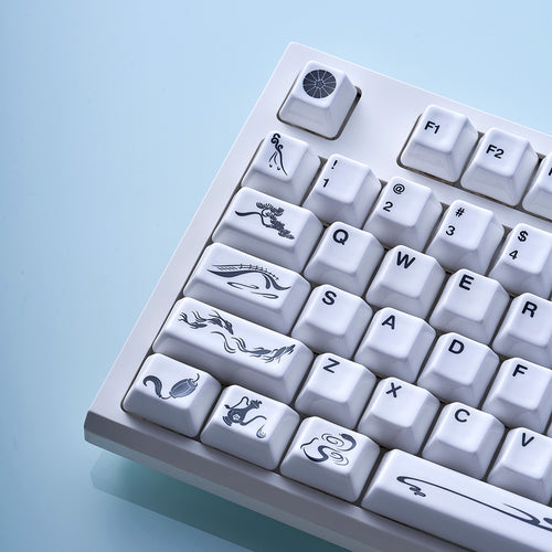 Year of the Snake Ceramic Artisan Keycap Set