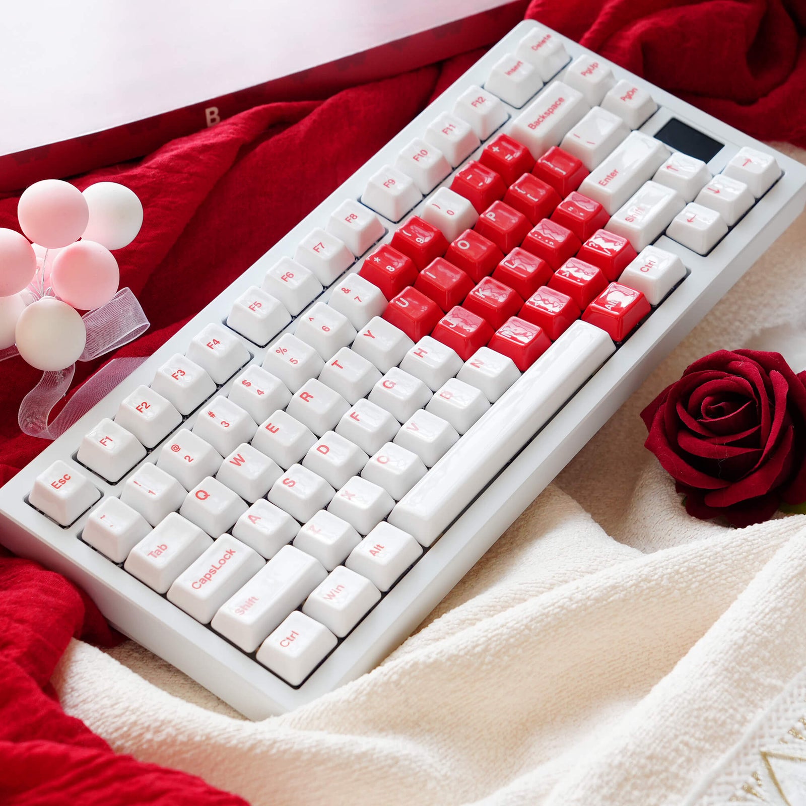 Heart of Love Ceramic Keycap Set