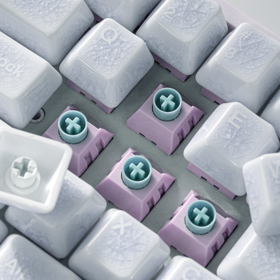 Cerakey セラミックキーキャップ フルセット V3-マットグレージュ Ceramic Keycap Matte V3