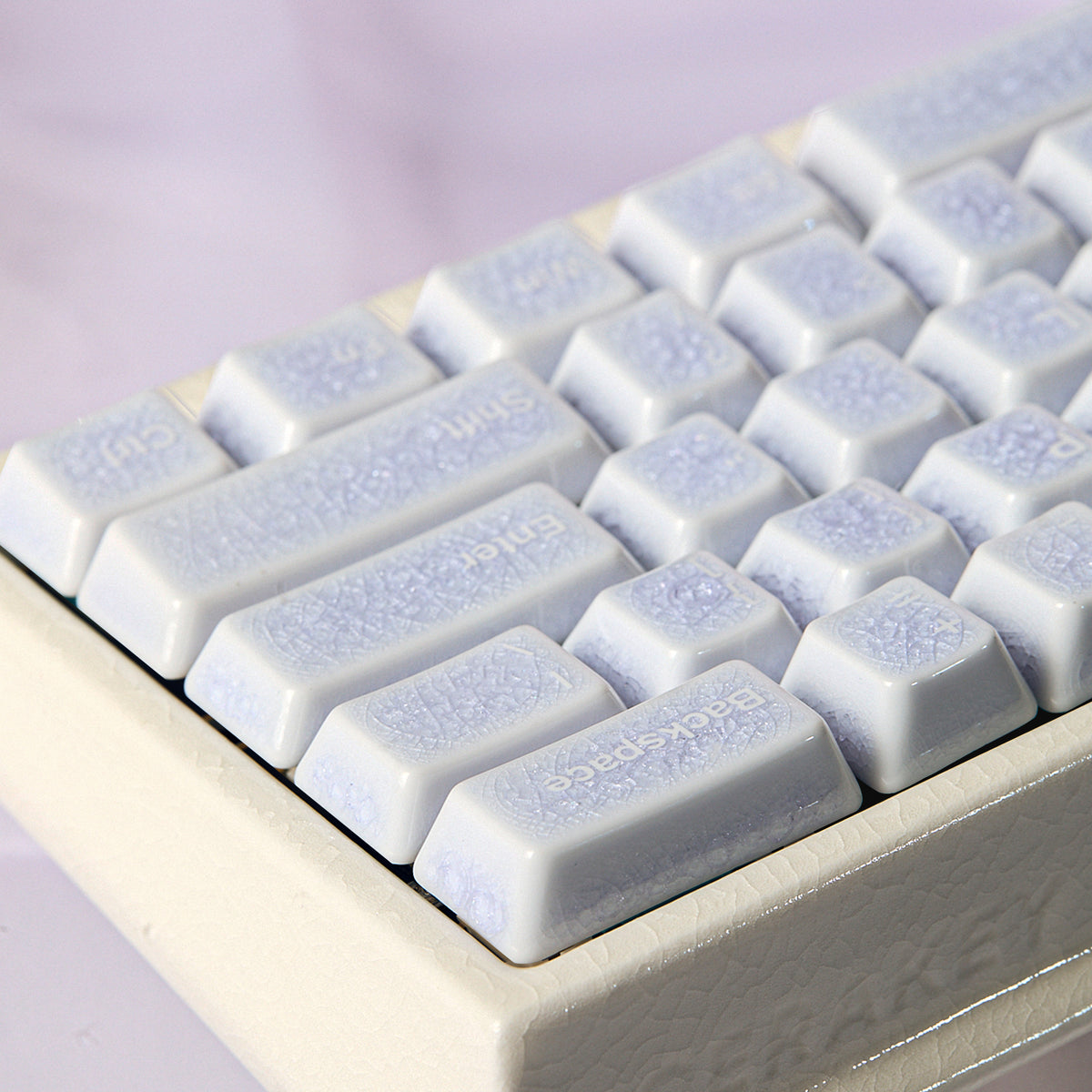 Ceramic Keycap Full Set V2-Purple Crazed