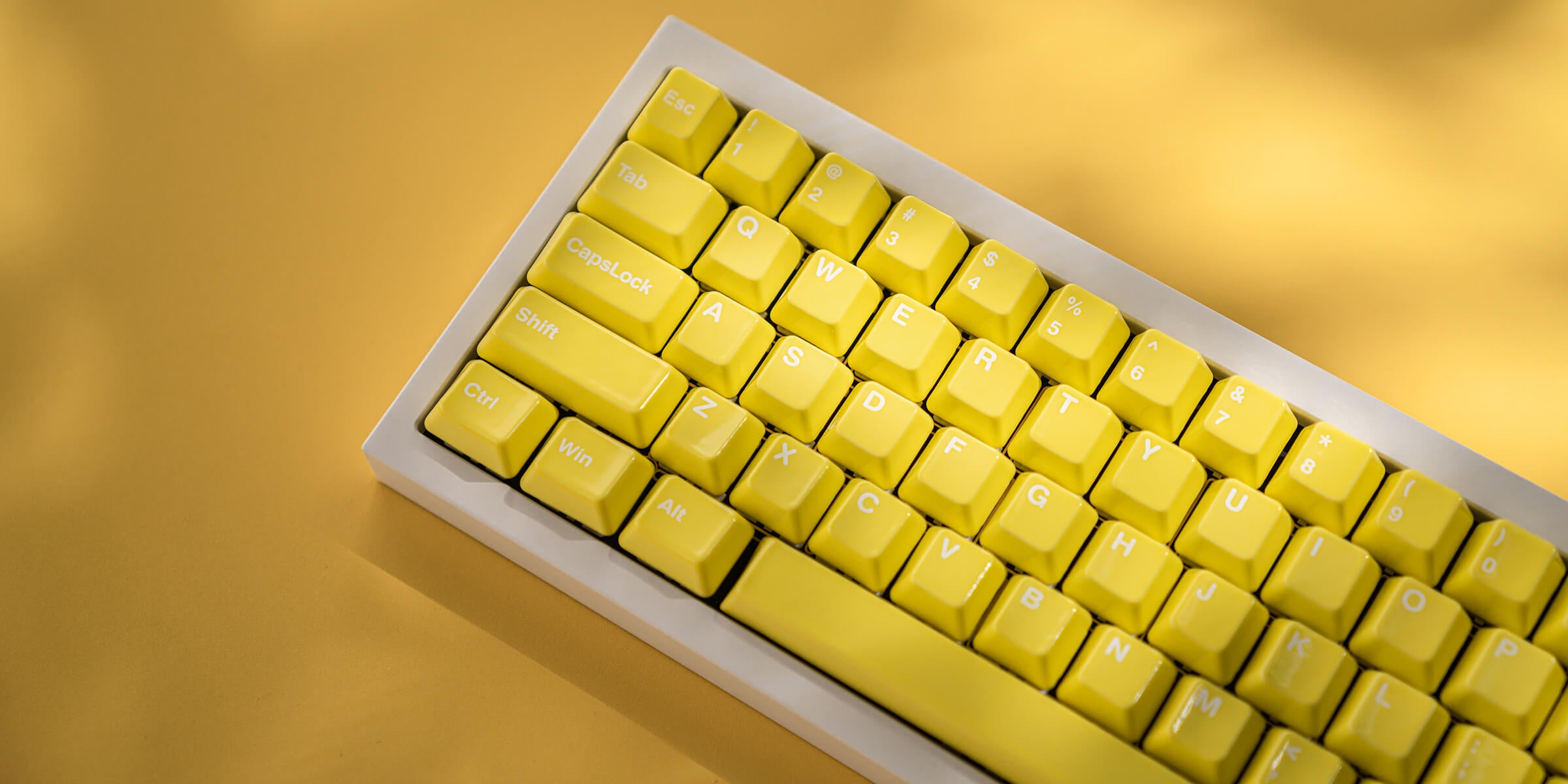 キーボード cerakey 青いキーキャップ | Cerakey